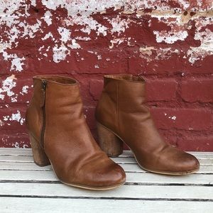 BP (Nordstrom brand) tan leather booties!